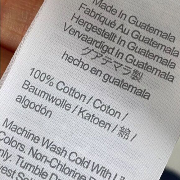 NWT J CREW Factory Striped Tissue turtleneck Ivory Navy Blue - Picture 6 of 6